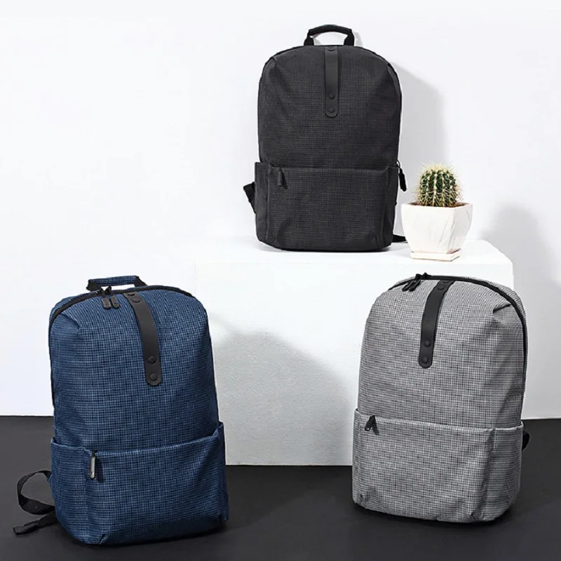 Xiaomi 20L полиэстер колледж Досуг Рюкзак 20 кг нагрузка переноска 15 6 дюймов Сумка для