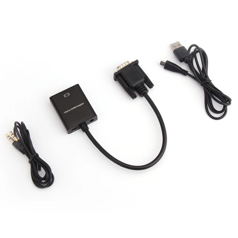 VGA конвертер HDMI монитора компьютера чтобы TV в Hdmi с аудио |