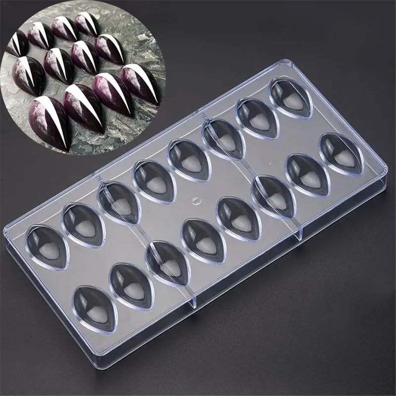 3D Lotus Vorm Polycarbonaat chocolad Schimmel Keuk Bakvormen форма для сладостей выпечки конфет PC Bakken Gebak