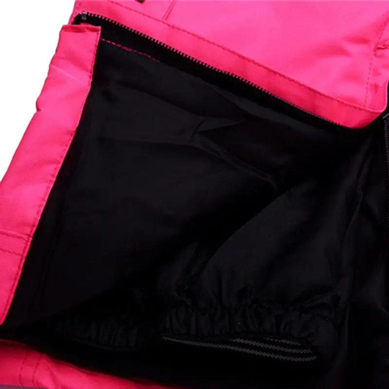 Лыжные штаны для мужчин и женщин парные двойные ветрозащитные водонепроницаемые