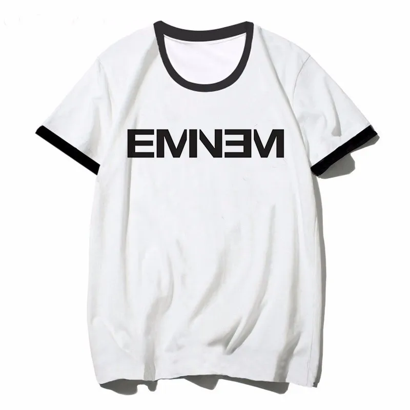Eminem футболка Bad Meets Evil Rap Rock Мужская футболка Lil Peep 2pac Snoop Dogg футболка с коротким рукавом хип-хоп Футболка оверсайз футболка