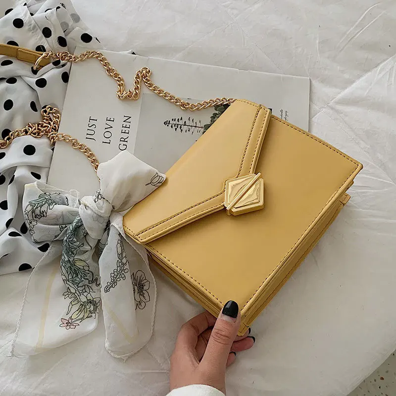 Женский шарфы для женщин лук сумки через плечо 2019 качество из искусственной кожи