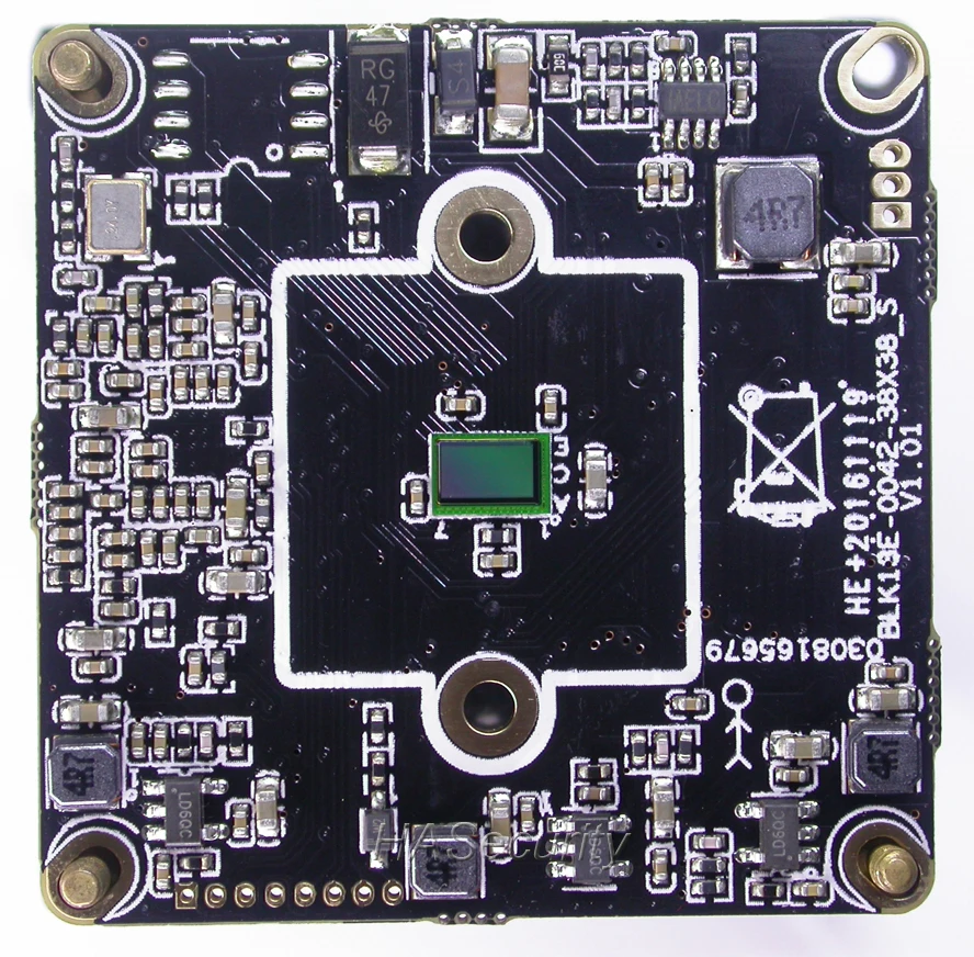 IPC 720 P 1/4 "SOi H42 датчик изображения CMOS + Hi3518E V100 IP камеры видеонаблюдения печатной