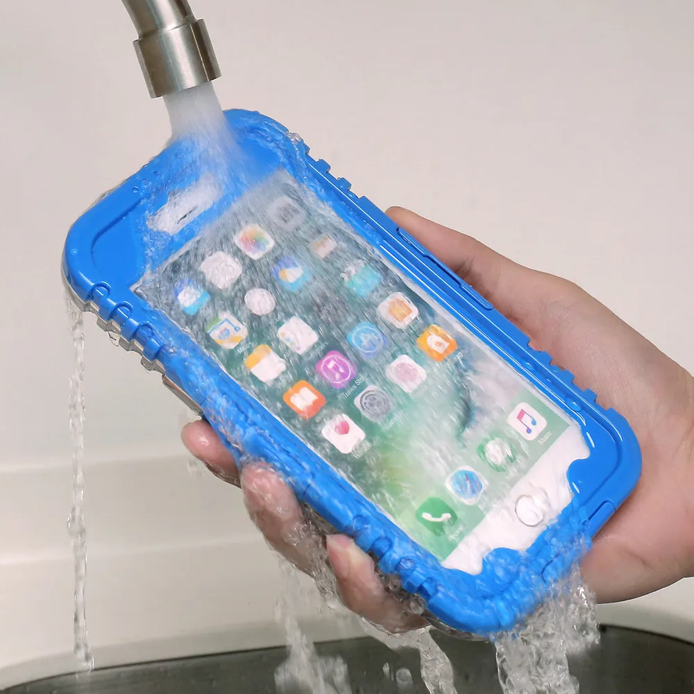 KISSCASE водонепроницаемый чехол для iPhone 6 6s 7 8 Plus Чехлы плавания водостойкий