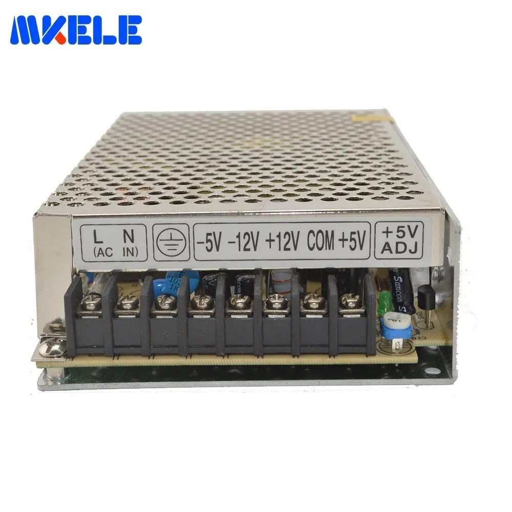 Горячая продажа AC 220V к DC импульсный источник питания 5V 12V 24 V-12 V на четыре выхода