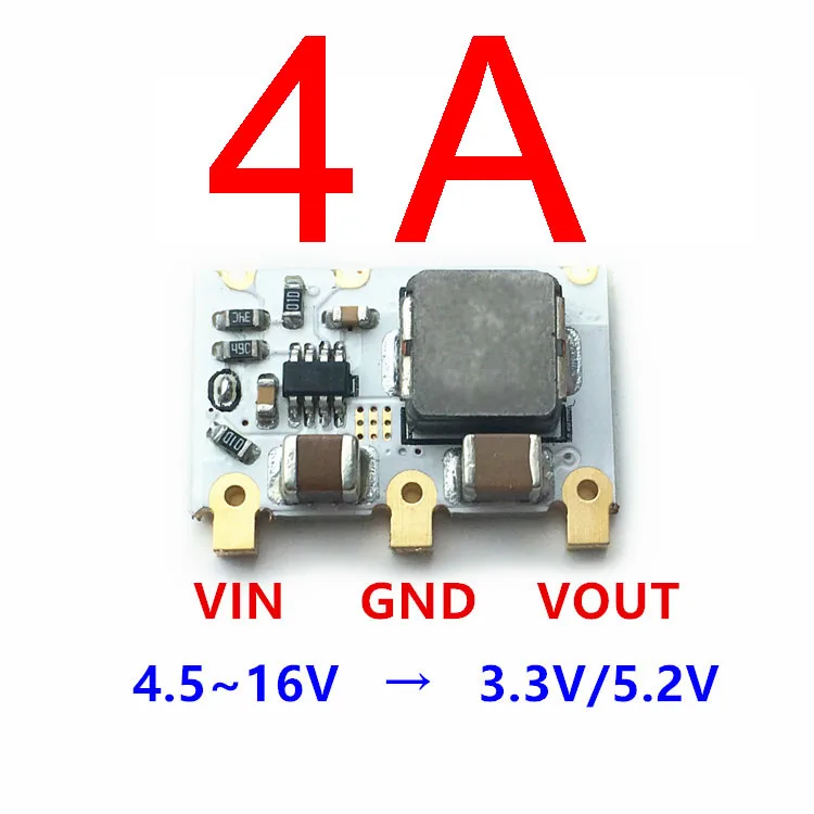 

DYKB 98% 4A Mini DC-DC Buck Converter 6V-16V 9V 12V to 5V 3.3V Step-down Power Voltage Regulator Module