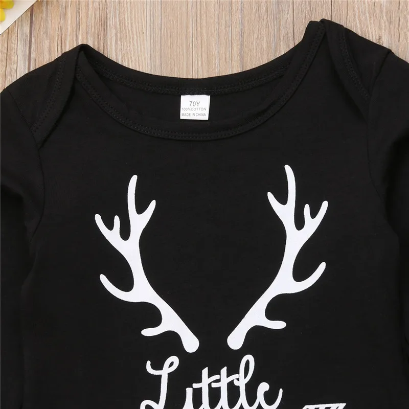 Brand Newest Newborn Infant Baby Boys Outfits Clothes Litter Man Bodysuit Pants Leggings Set Long Sleeve Cotton Clothing |