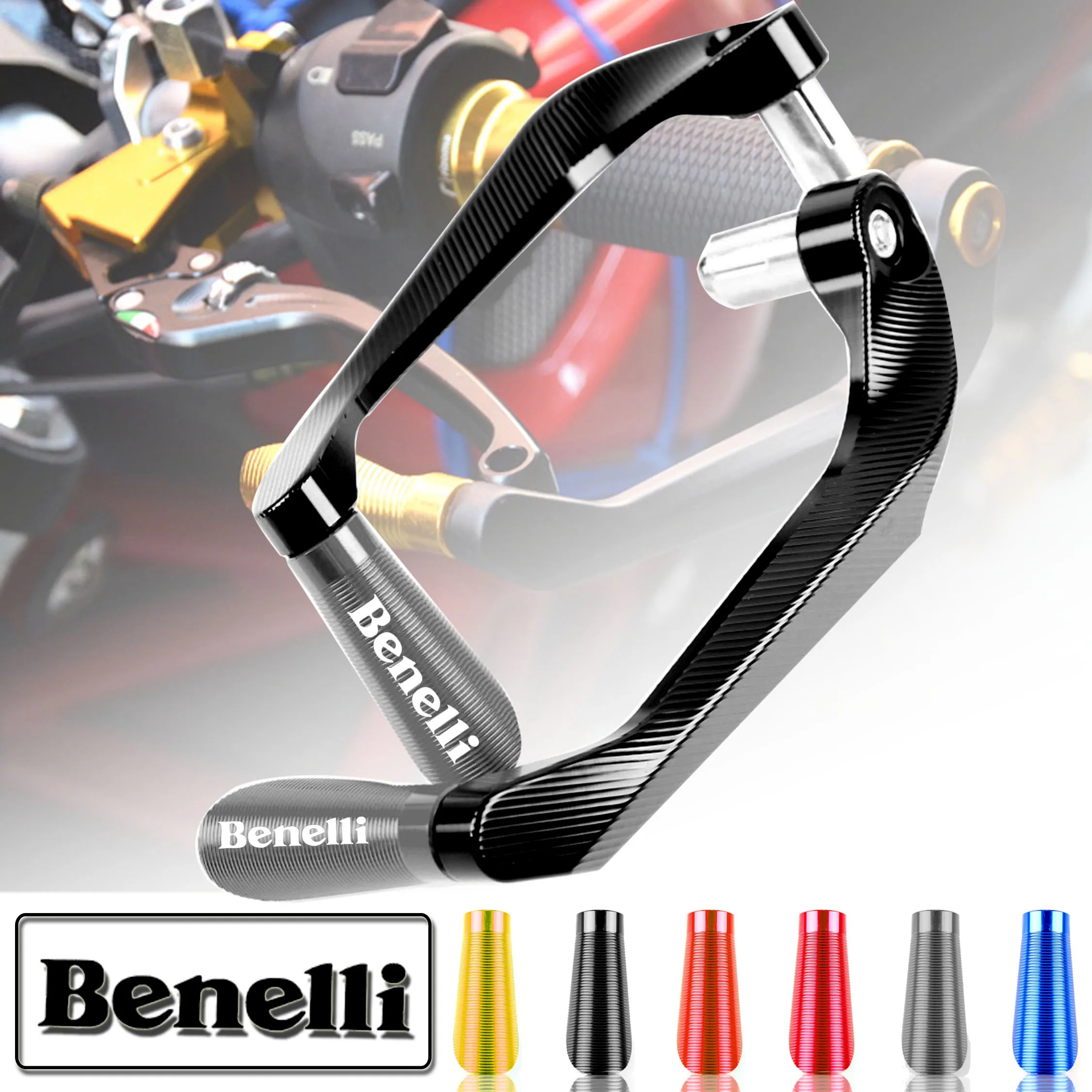 CNC 7/8 &quot22 мм алюминиевый руль тормозной рычаг сцепления защита рук для Benelli TRK502