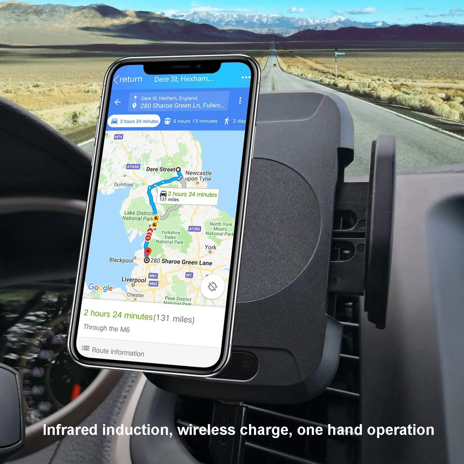 Топ предложения беспроводное автомобильное зарядное устройство инфракрасный