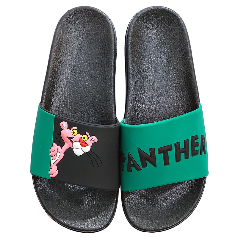 Женские шлепанцы с рисунком Розовая пантера летние Zapatillas Mujer 2019|Тапочки| |