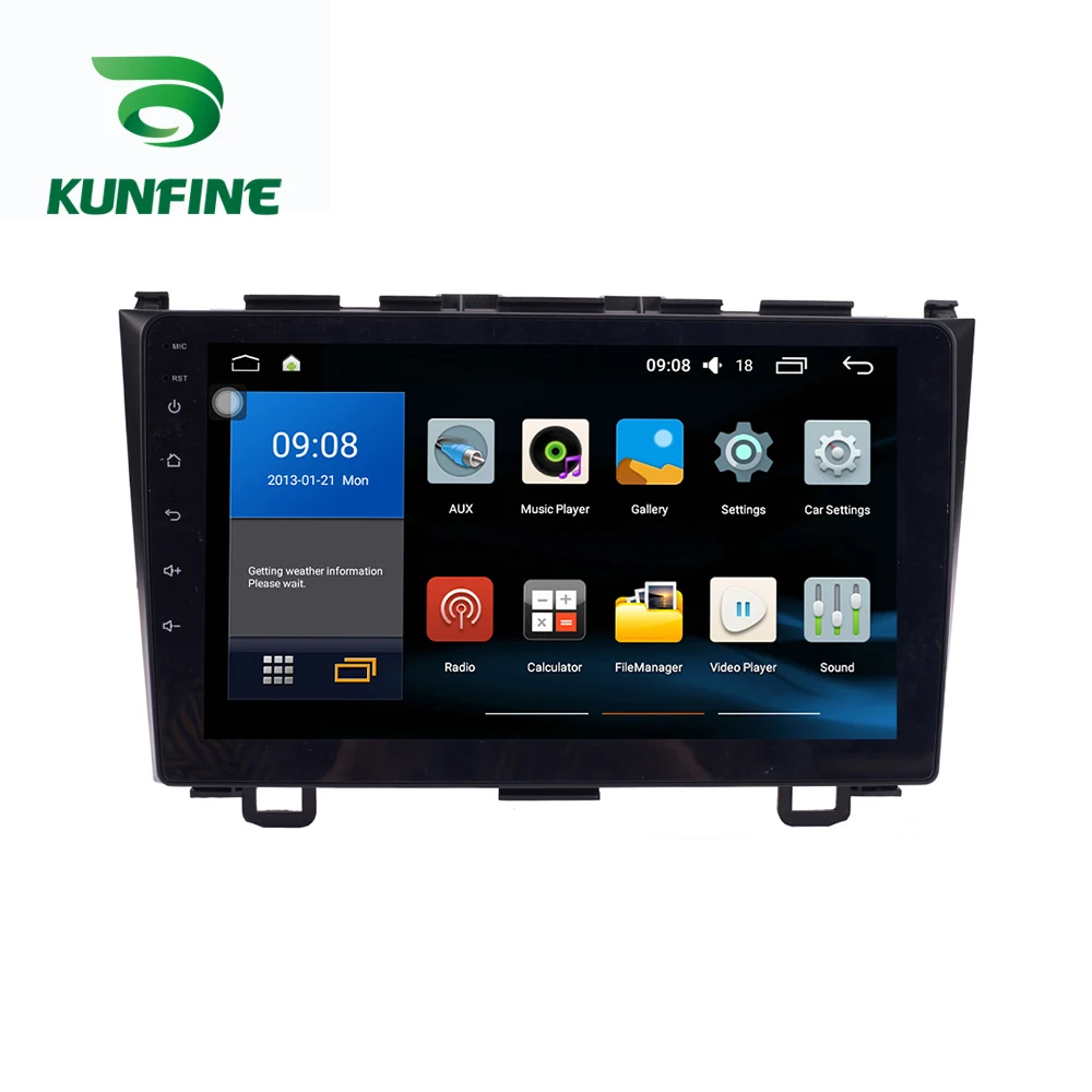 Восьмиядерный 1024*600 Android 8.1Car DVD GPS навигационный плеер Deckless автомобильный стерео