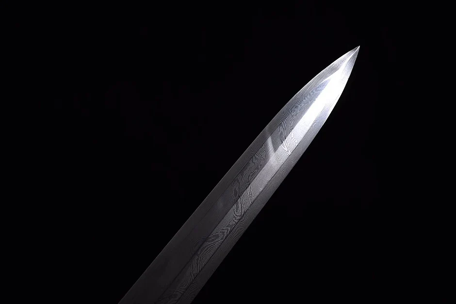 Home Decor Chinese Sword Hand-Made Damascus Folded Steel Full tang Blade Oil Quenched Collection sword Knife | Дом и сад