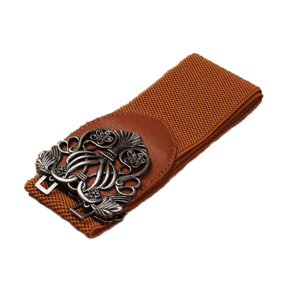 Yangdoudou Fashion Genuine Leather Decorative Commerbunds Dress Partner Female Retro Elegent Belts Vintage For Ladies | Аксессуары для