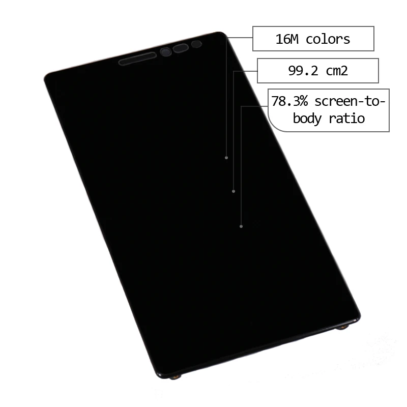 10 шт./лот для Lenovo Vibe Z2 Pro K920 ЖК-дисплей сенсорная панель дигитайзер с рамкой