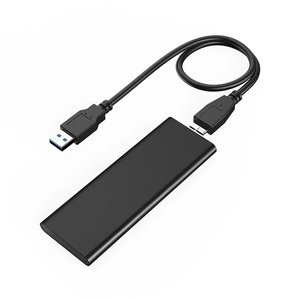 Внешний считыватель Ssd M.2 Sata на Usb 3 0 адаптер с Uasp поддержка Ngff 2280 2260 2242 Wi Fi|Корпус