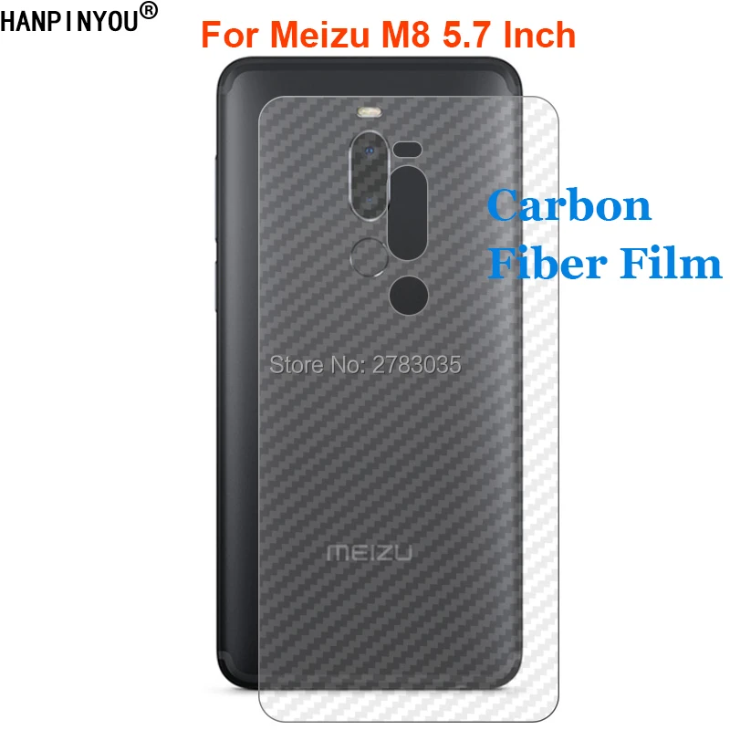 Для Meizu M8 5 7 &quot3D Защитная пленка из углеродного волокна против отпечатков пальцев