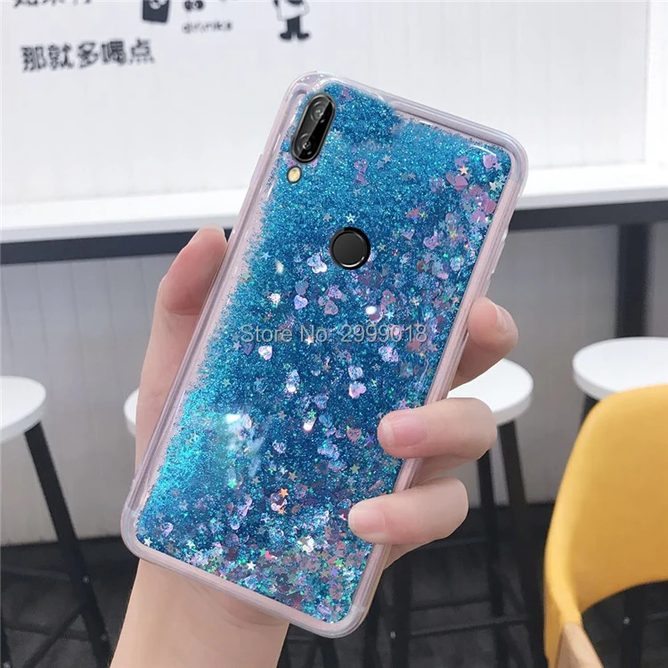 Мягкий чехол для Huawei Honor 10i мягкий с переливающимися блестками 10 lite HRY-LX1T |