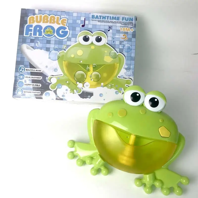 Bubble Froggy Music детский бассейн ванна для купания мыльница Автоматическая Maker|Мыльные