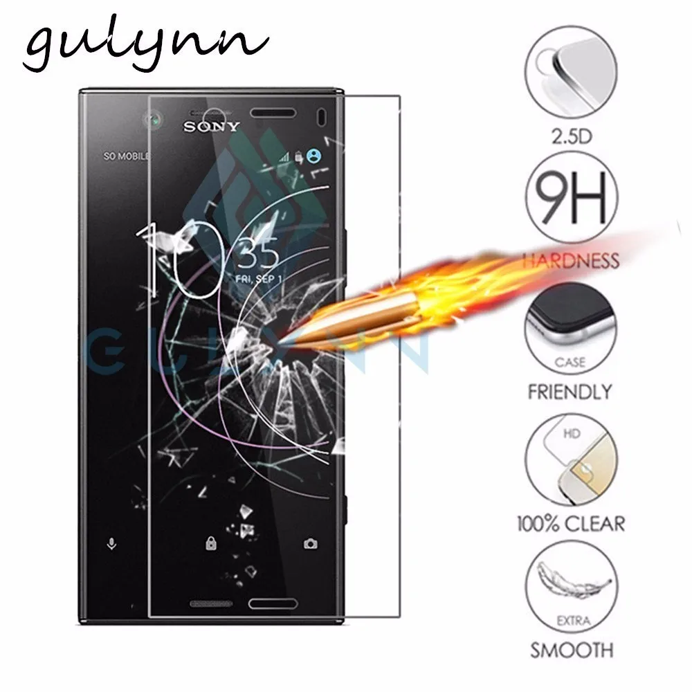 Защитный экран 9H 0 3 мм HD Премиум Закаленное стекло для Sony Xperia Xa1 Plus Xa2 XZ2 XZ1 Ultra compact L1