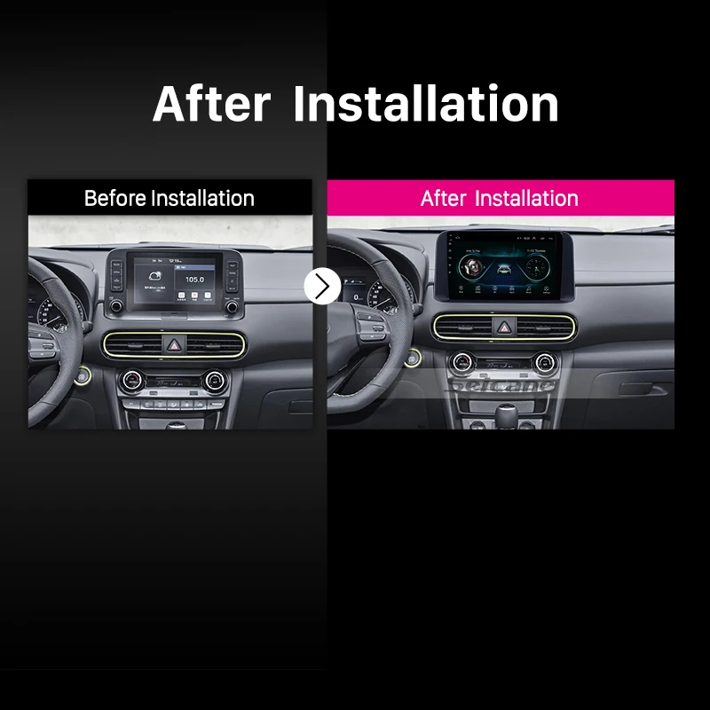 Seicane Android 8 1 для Hyundai ENCINO kona/Tucson 2018 2019 Автомобильный GPS Navi мультимедийный плеер