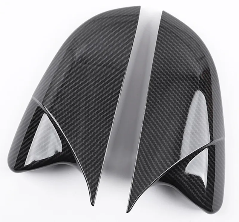 Комплект из 2 предметов углеродного волокна цвет ABS зеркала заднего вида крышка