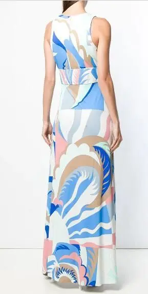 Новый супер красивый жилет с принтом Эластичный силовой вязки