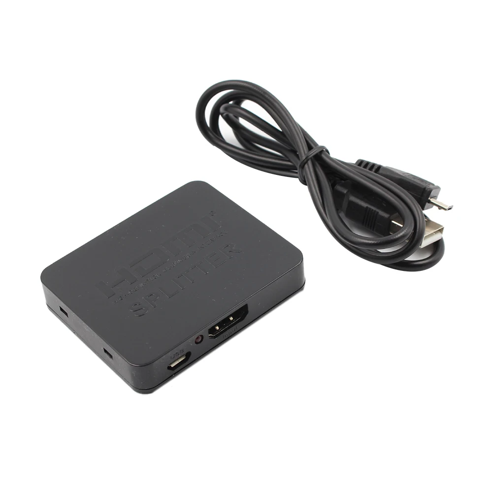 HDMI 1 в 2 out 1080p 4K 1x2 HDCP Стриппер 3D сплиттер усилитель силового сигнала |