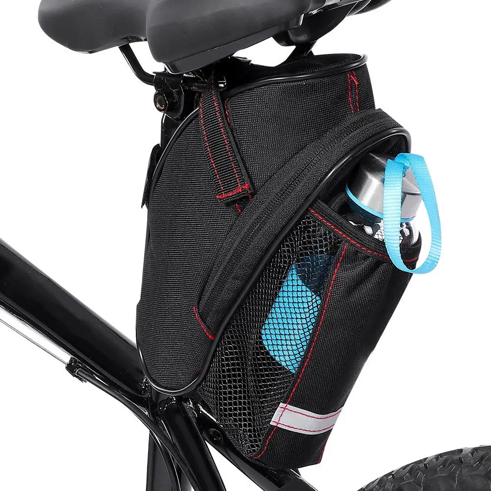 Фото Непромокаемая велосипедная седельная сумка для горного велосипеда Задняя с