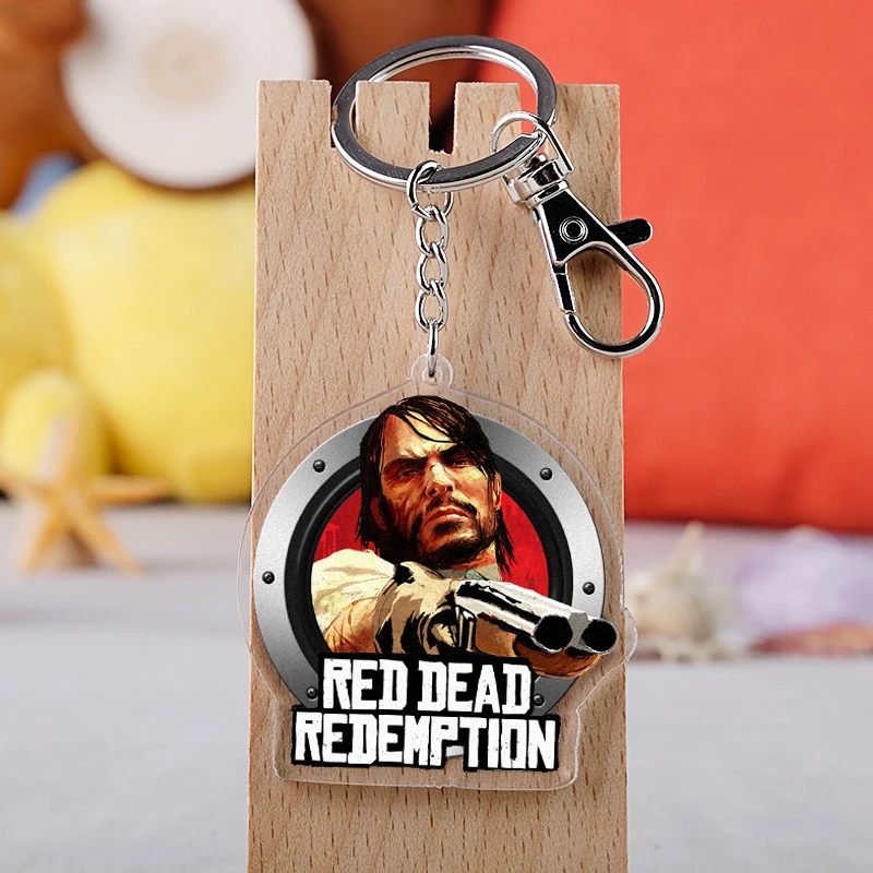 Игра Red Dead Redemption 2 косплей брелок акриловая фигурка автомобильный подвеска