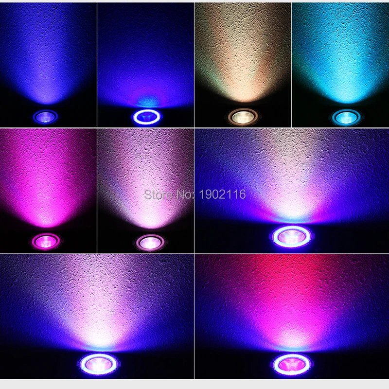 2 шт. беспроводной пульт дистанционного управления LED Par Light 30 Вт RGB 3в1 + голубое