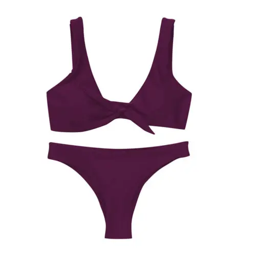 ITFABS женский бюстгальтер с пуш апом бандажный комплект бикини купальник