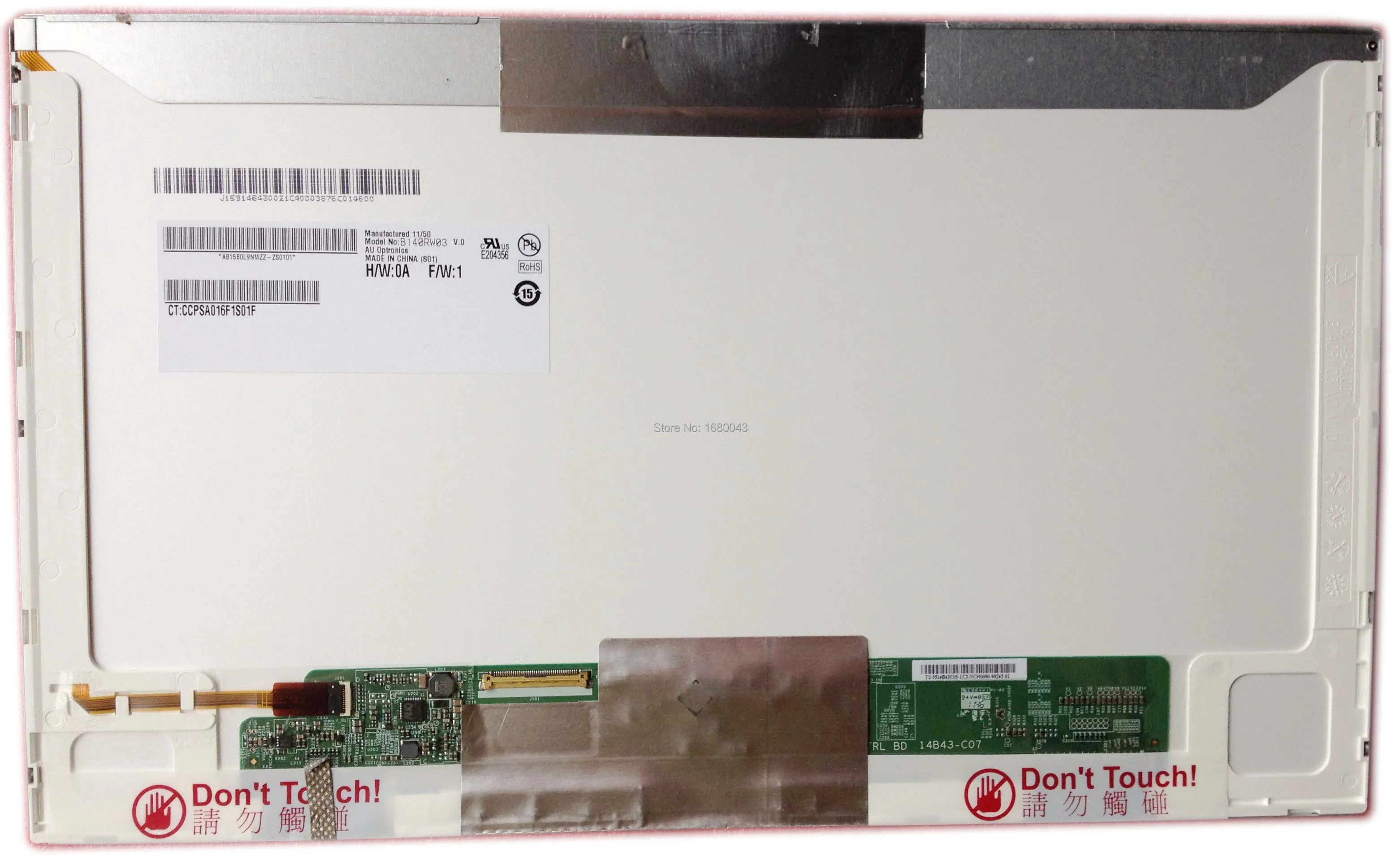 B140RW03 V.0 подходит для LTN140KT04 LTN140KT01 LTN140KT07 LP140WD1 TLM1 N140O6 L02 40 PIN 1600*900 Новый светодиодный