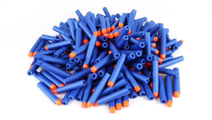 50 шт. Дартс для Nerf мягкая дырочку головы 7 2 см заправка игрушка дартс оружейные