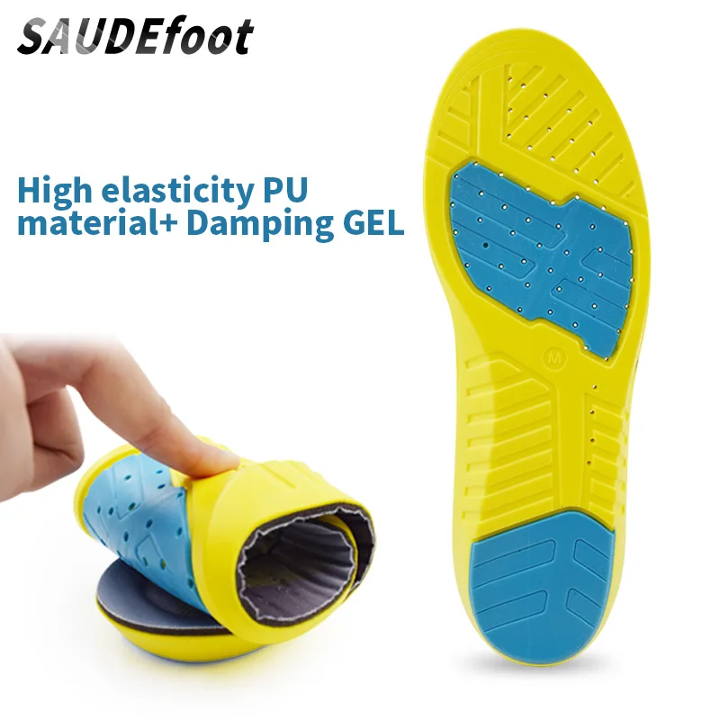 High Quality Memory Foam Insole Orthotic Arch Insert Insoles Cushion Sport Support Shoe Pads wiht Nylon Insert