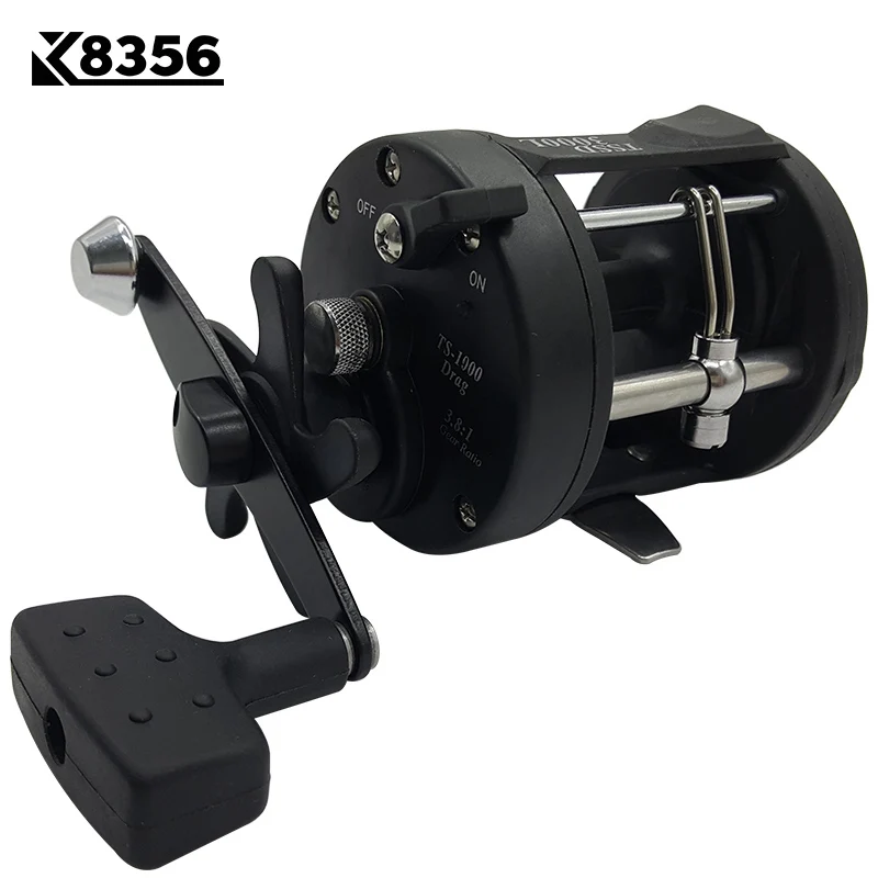 K8356 3 8: 1 1BB троллинг катушка для рыбалки TSSD 3000L/4000L черная морской