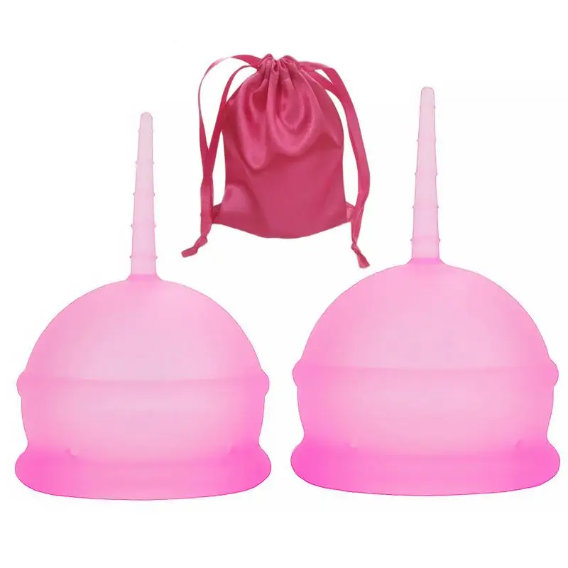 2 шт многоразовые менструальные чашки силиконовые женские Copa женственные