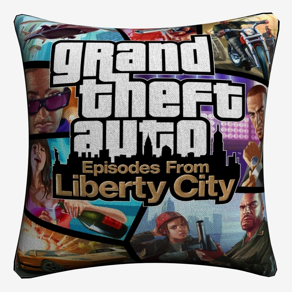 GTA 5 пикантные Для женщин Город игра декоративное хлопковое белье Наволочка на подушку размером 45*45 см для дивана Наволочка на подушку для стула домашний декор Almofada