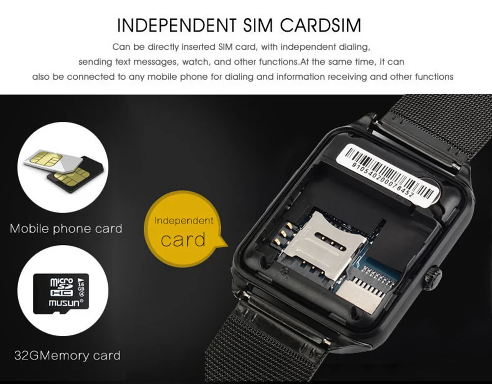 Smart Gt08 Plus Metalen Band Bluetooth Pols Smartwatch Ondersteuning Sim tf карта Android и Ios Horloge Multi Talen Pk S8 Z60|Женские