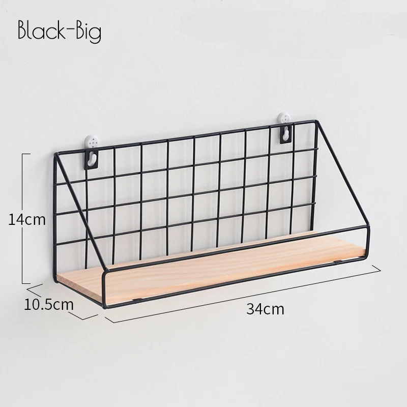Новый скандинавский стиль 1 шт. металлическая настенная полка Nordic декоративная