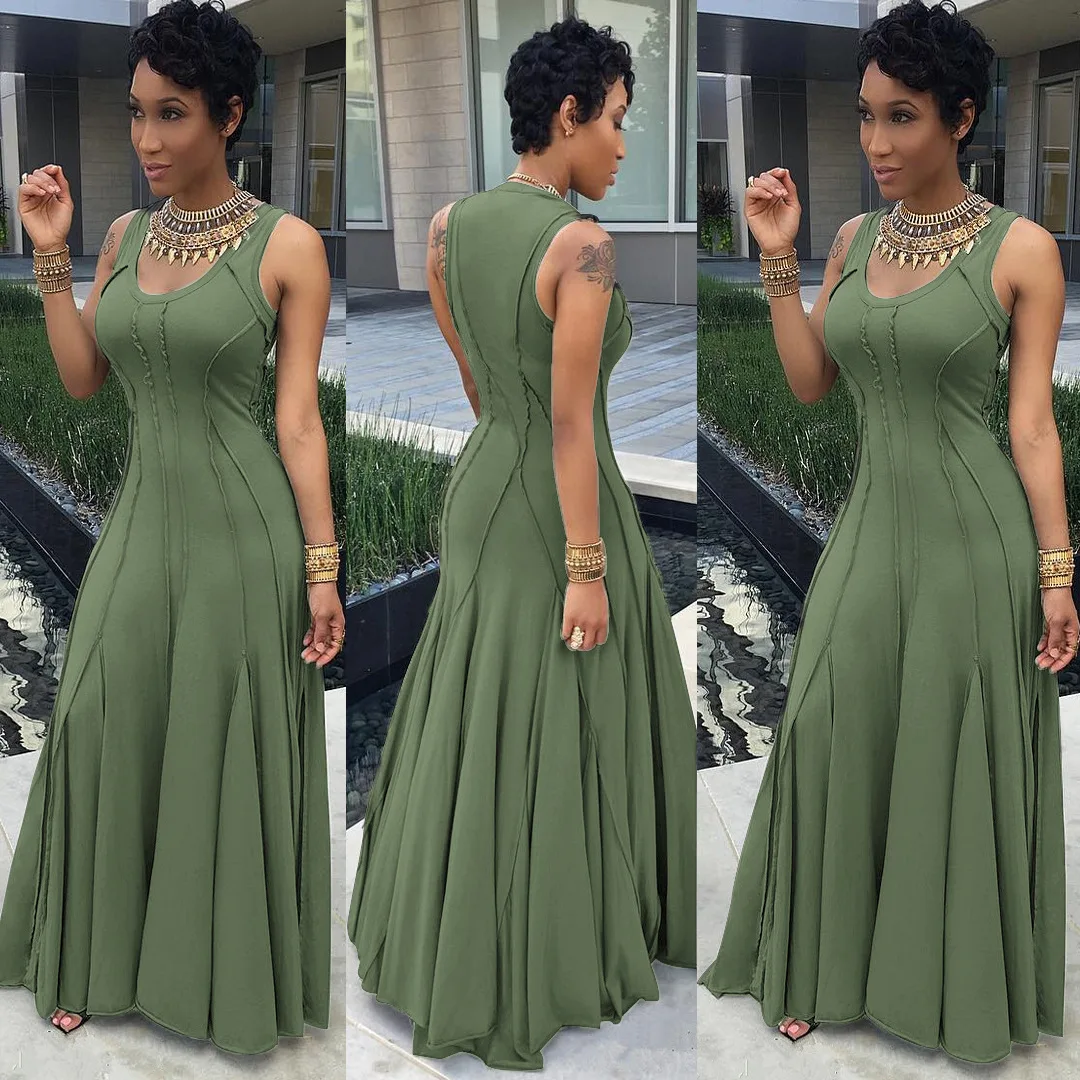 Новая мода размера плюс рокабилли летнее платье женское Dames Jurken как горячие