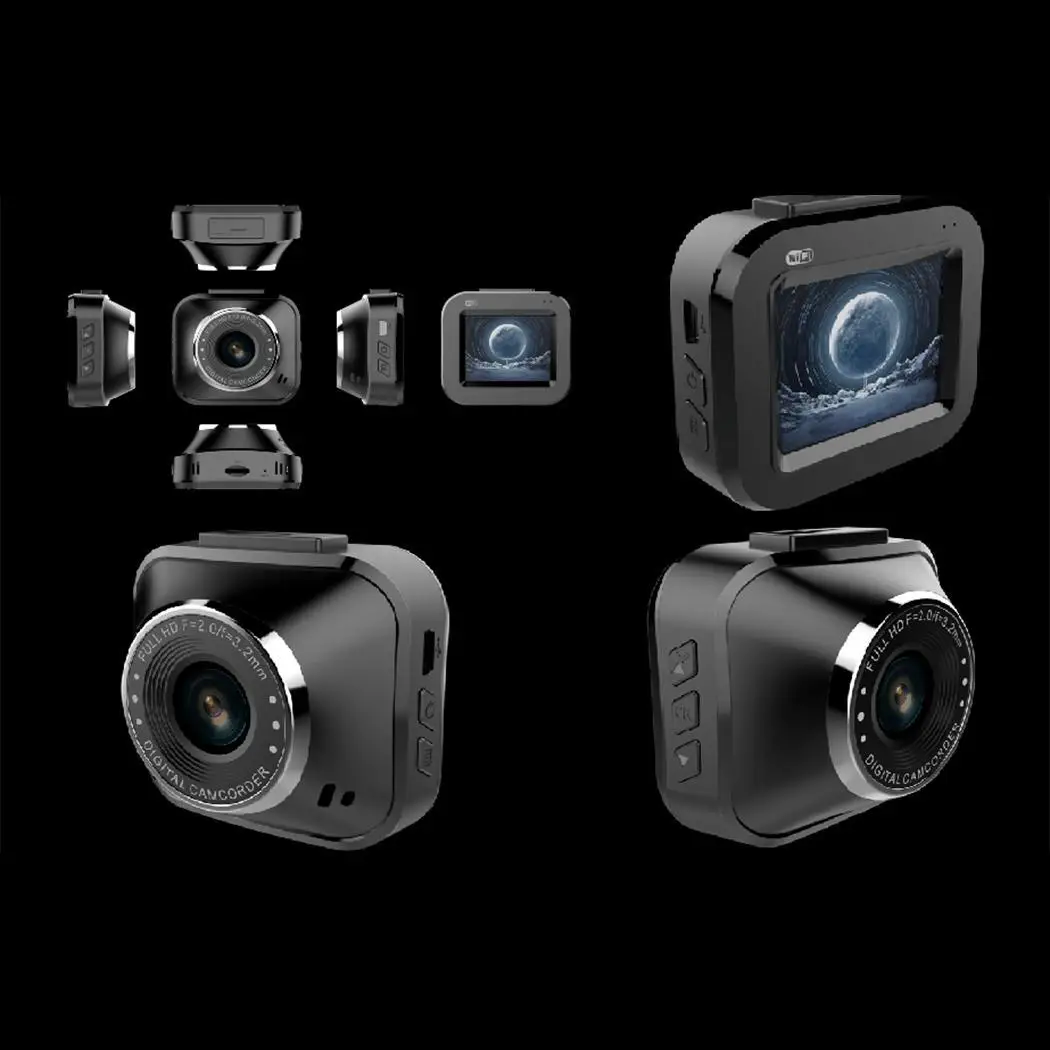 Смарт Автомобильный dvr регистраторы камера 1080 P 64 г 170 черный микро SD/TF градусов