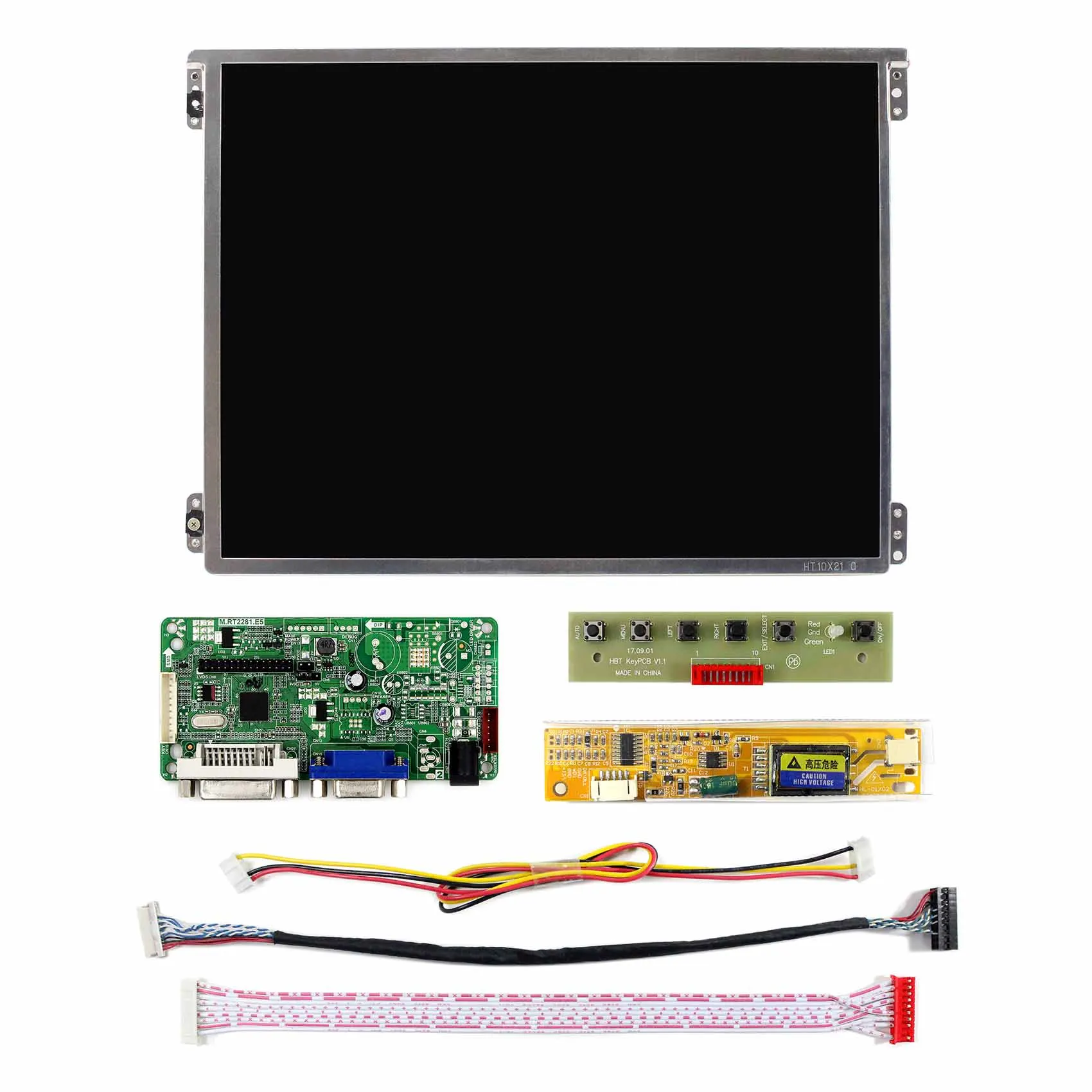 HD MI VGA AV USB RF ЖК-дисплей контроллер материнскую плату T.V56.03 работать с 10 4 дюймов
