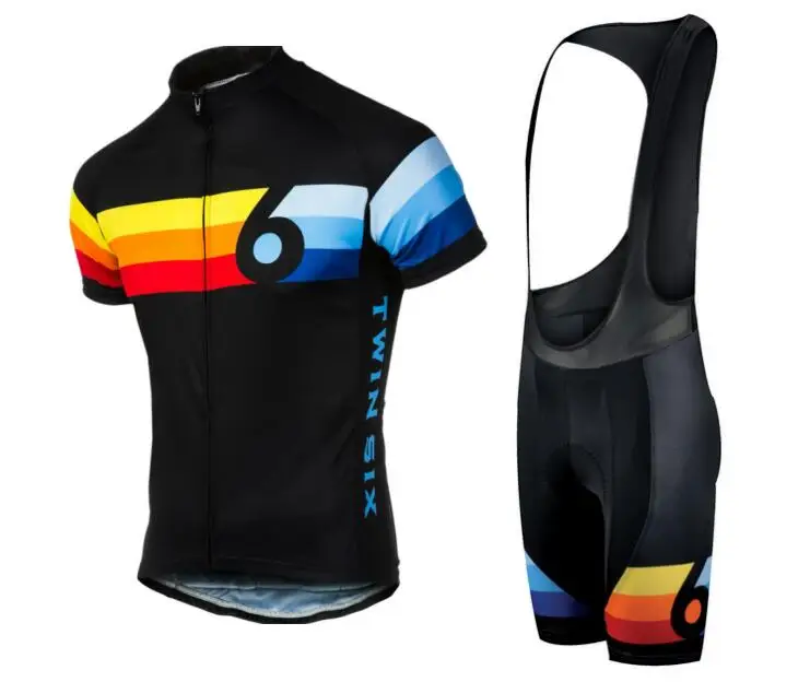 Новый 20 видов стилей Pro Team Twin Six Racing Велоспорт Джерси 6 Ropa Ciclismo быстросохнущая