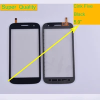 10pcslot for wiko cink five touch screen panel sensor digitizer front outer glass touchscreen cink five touch panel replacement
