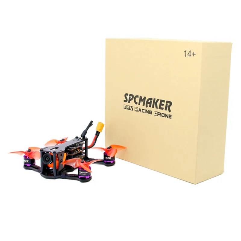 SPCMaker SPC K1 95 мм F4 20A BL_S FPV Racing Drone Racer PNP BNF w/RunCam Split Mini 2 Camera Flysky/Frsky