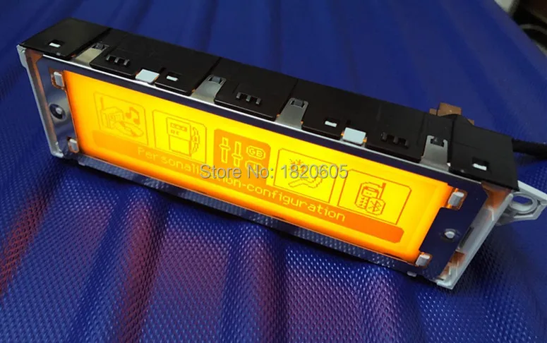 Оригинальный монитор с желтым экраном USB двухзонный для кондиционера Bluetooth 12