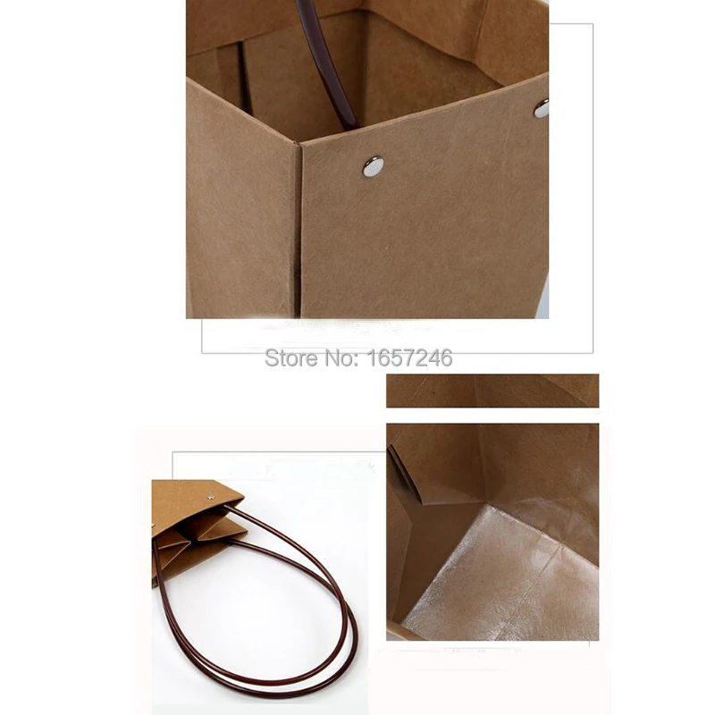 50pcs Kraft Paper Bag DIY Valentine's Day Flower Wrapping Box Gift Packing Bouquet Florist Supplies Wedding Decoration | Дом и сад