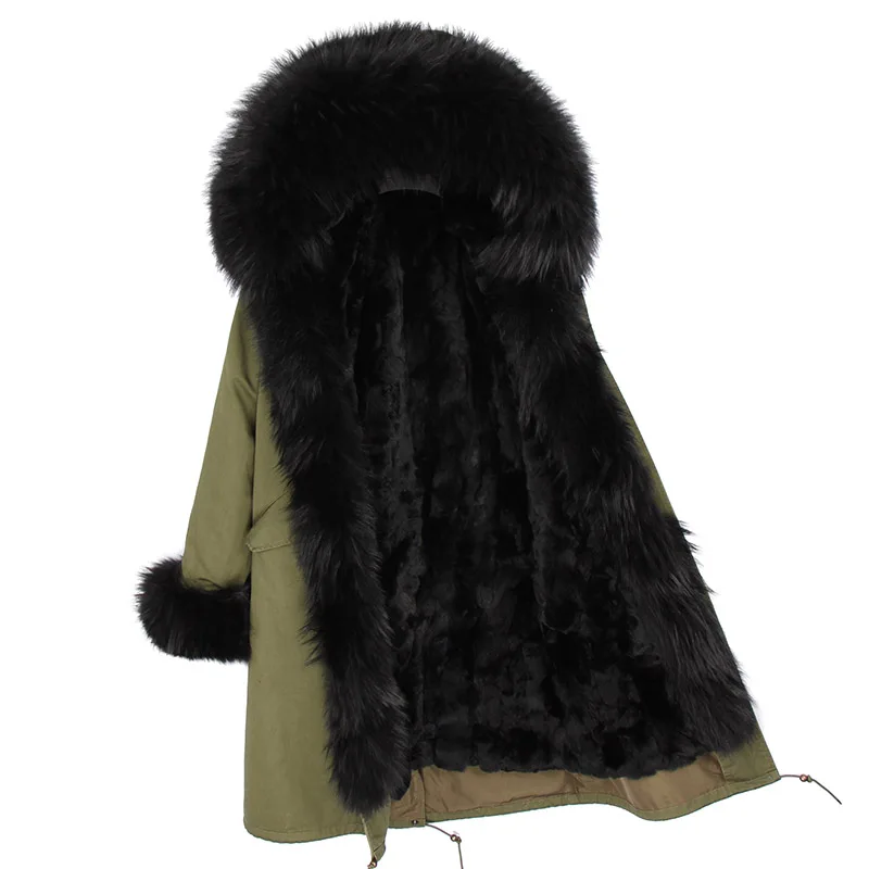 abrigos mujer invierno 2018 winter coat women parkas ukraine abrigo 2019luxury fashion girl longest natural fox | Женская одежда