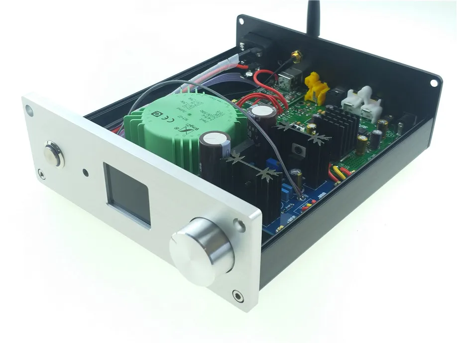 Новый ES9038Q2M ES9038 Q2M HIFI ЦАП DSD декодер + bluetooth 5 0 CSR8675 APTX hp XMOS XU208 USB пульт дистанционного