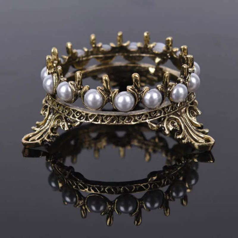 Crown Stand Pen Brush Holder Pearl Nail Art Rack Manicure Tool | Красота и здоровье